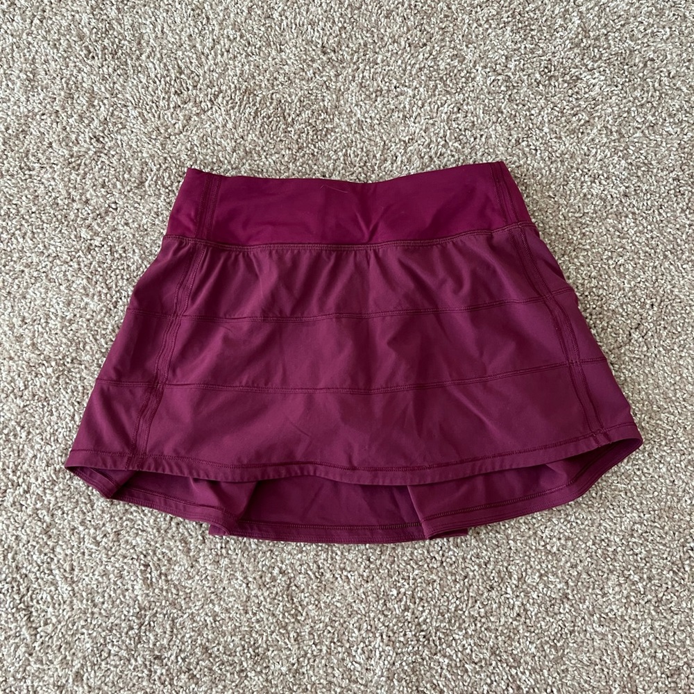 Purple/Maroon Lululemon Tennis Skirt